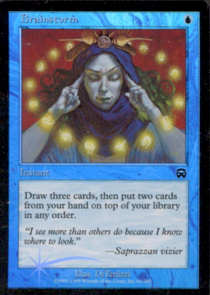 Brainstorm 1999 Mercadian Masques #61 Foil Price Guide