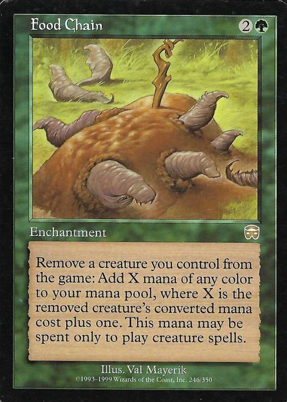 Food Chain 1999 Mercadian Masques #246 Base