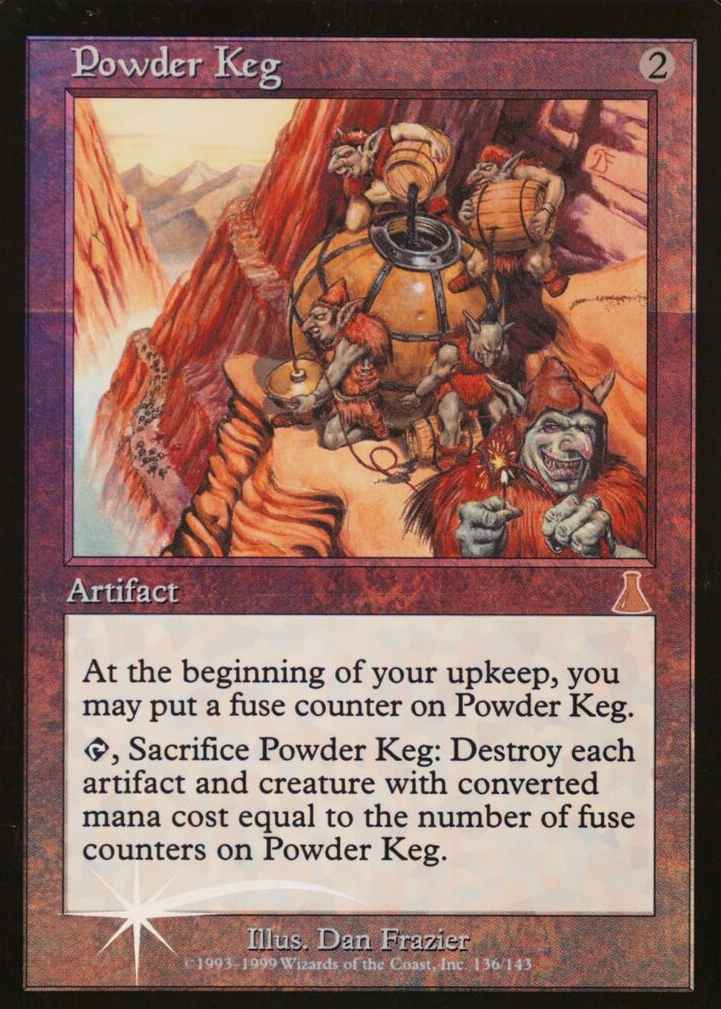 Powder Keg 1999 Urza's Destiny #136 Foil Price Guide
