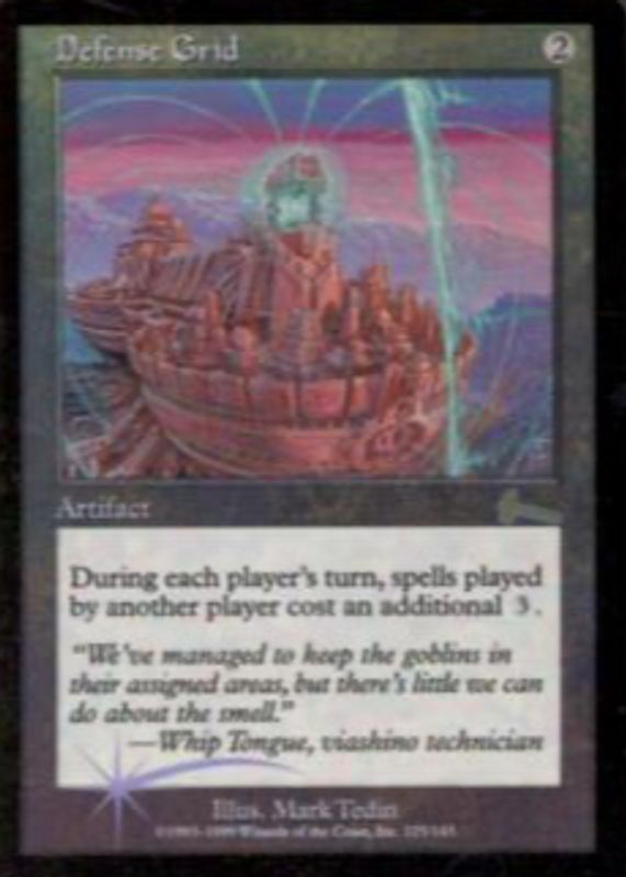 Defense Grid 1999 Urza's Legacy #125 Foil PSA 10