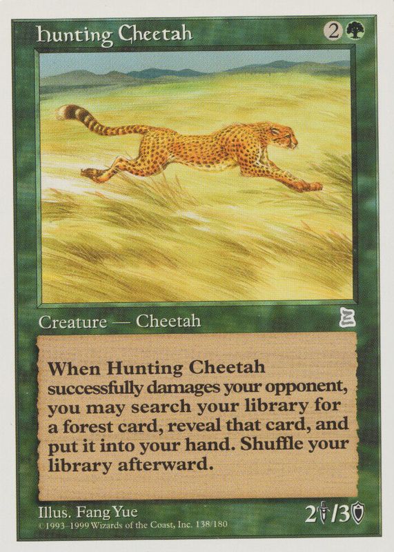 Hunting Cheetah Magic: The Gathering Cards Price Guide - Sports Card ...