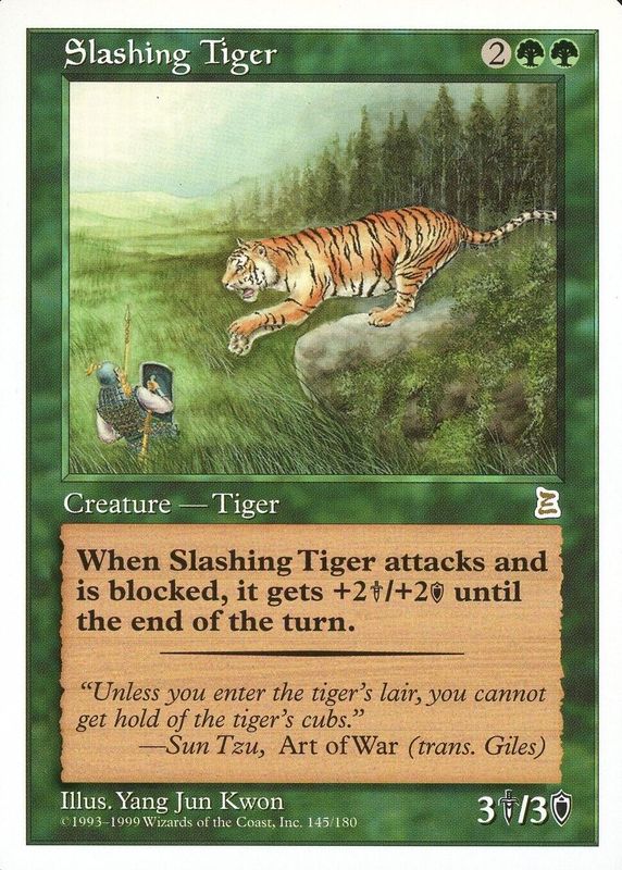 Slashing Tiger 1999 Portal Three Kingdoms #145 Base SGC 9