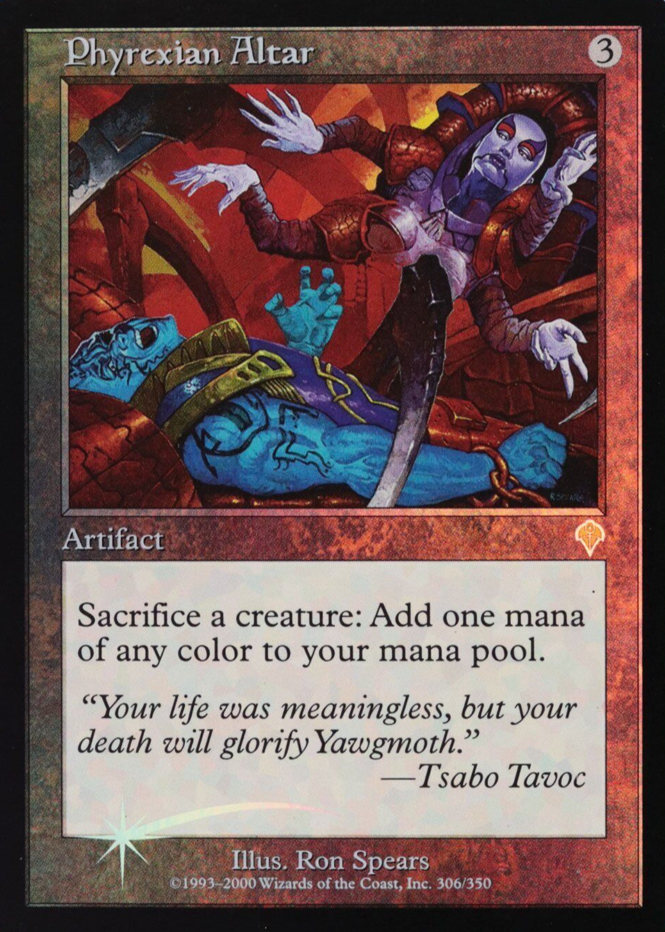 ファイレクシアの供犠台/Phyrexian Altar INV日本語foil ファイレクシアの供犠台 (Phyrexian Altar) · Ultimate Masters