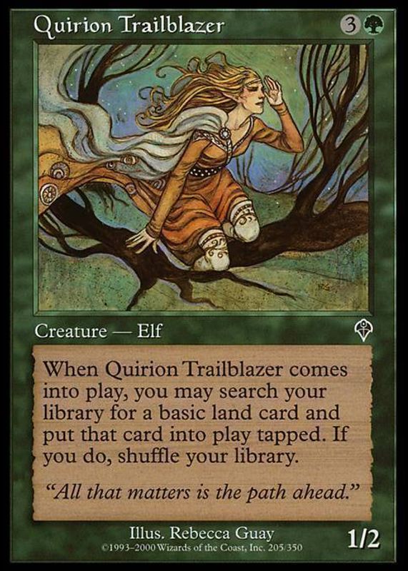 Quirion Trailblazer 2000 Invasion #205 Foil RAW TCG (NEAR MINT)