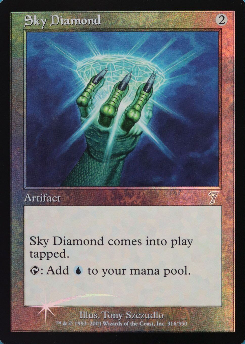 Sky Diamond 2001 Seventh Edition #316 Foil Price Guide - Sports