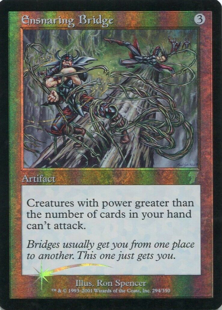 MTG 7版Foil 罠の橋 Ensnaring Bridge 7ED 英語 1 Ensnaring Bridge | 7th Edition | Star City Games