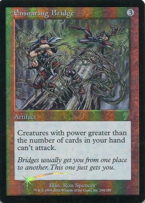 Ensnaring Bridge 2001 Seventh Edition #294 Foil Price Guide