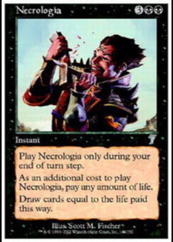 Necrologia 2001 Seventh Edition #149 Foil SGC 9