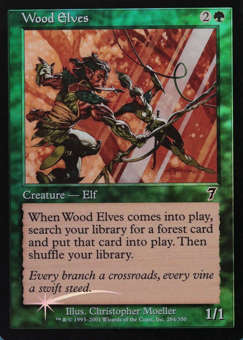 MTG Wood Elves 10枚 Wood Elves - Commander: March of the Machine - Magic: The