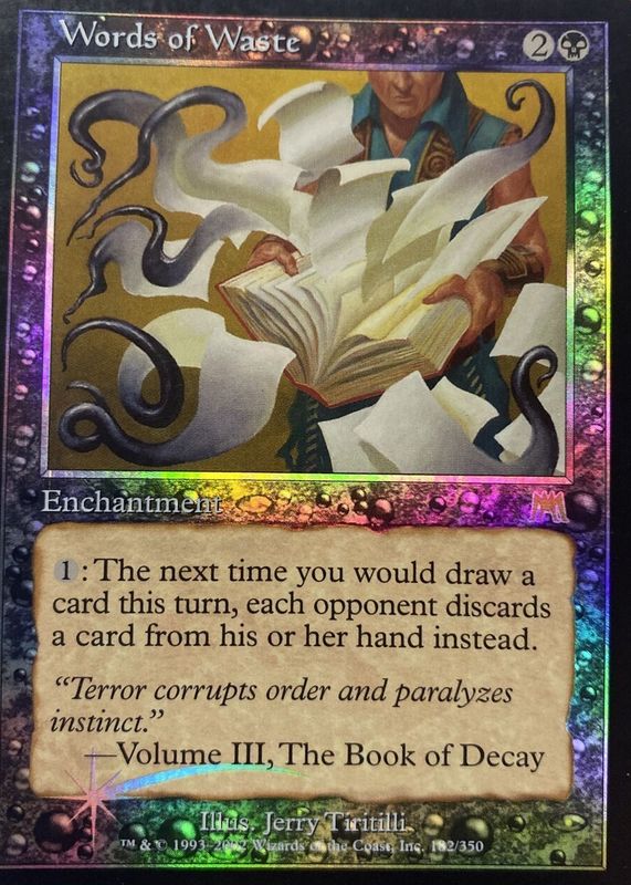 Words of Waste Magic: The Gathering Cards Price Guide - Sports