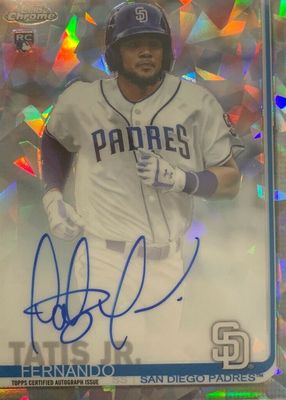 2019 Topps Chrome Sapphire Edition #CSA-FTJ Rookie Auto