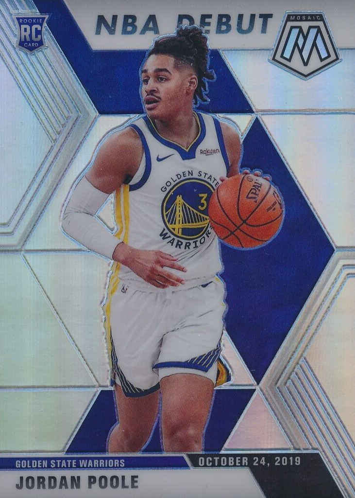 Jordan Poole Golden State Warriors Autographed 2019-20