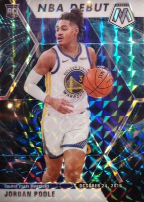 Jordan Poole 2019 Select #94 Concourse Tmall Gold Wave Price