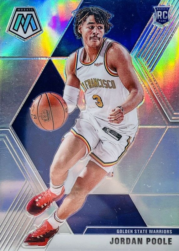 Jordan Poole 2019 Mosaic #228 Silver Rookie PSA 10