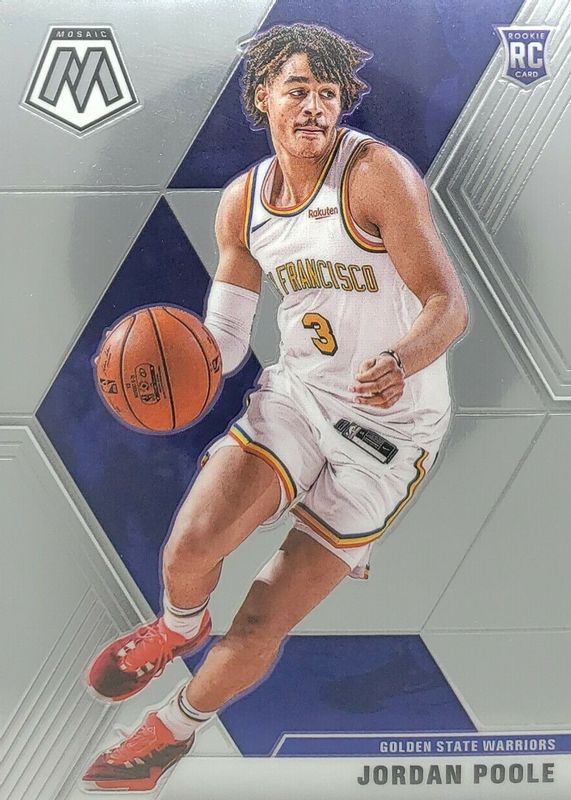 Jordan Poole 2019 Mosaic #228 Base Rookie BGS 10 PRISTINE