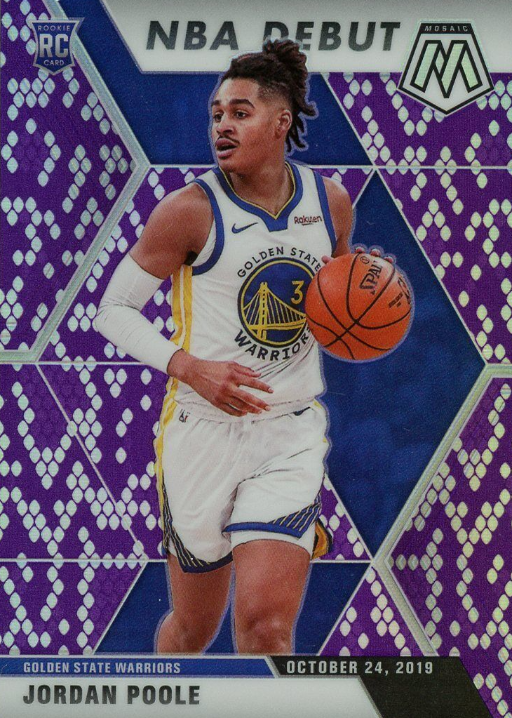 Jordan Poole サインカード /25枚限定 Jordan Poole サインカード /25枚限定