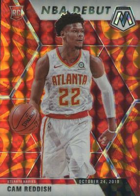 Cam Reddish 2019 National Treasures #102 Rookie Patch Auto