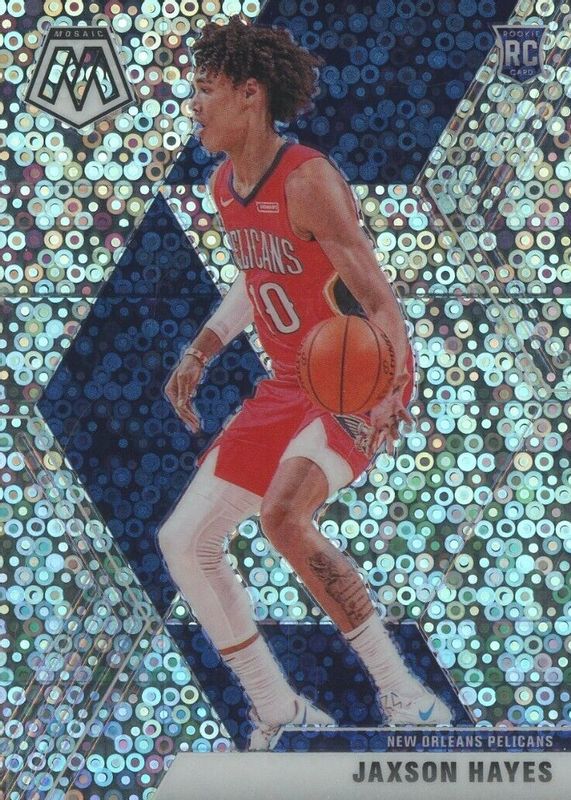 Jaxson Hayes 2019 Mosaic #221 Fast Break Rookie RAW