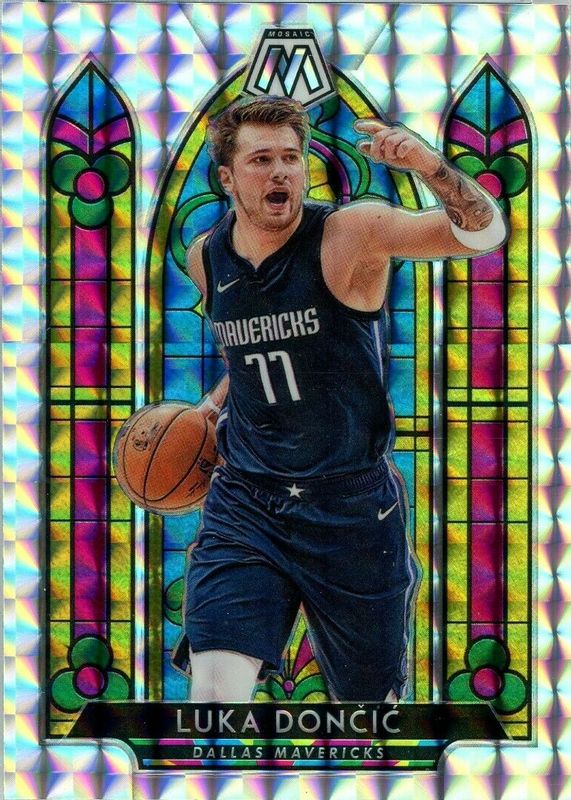 Luka Doncic 2019 Mosaic #9 Stained Glass /(SSP) SGC 10