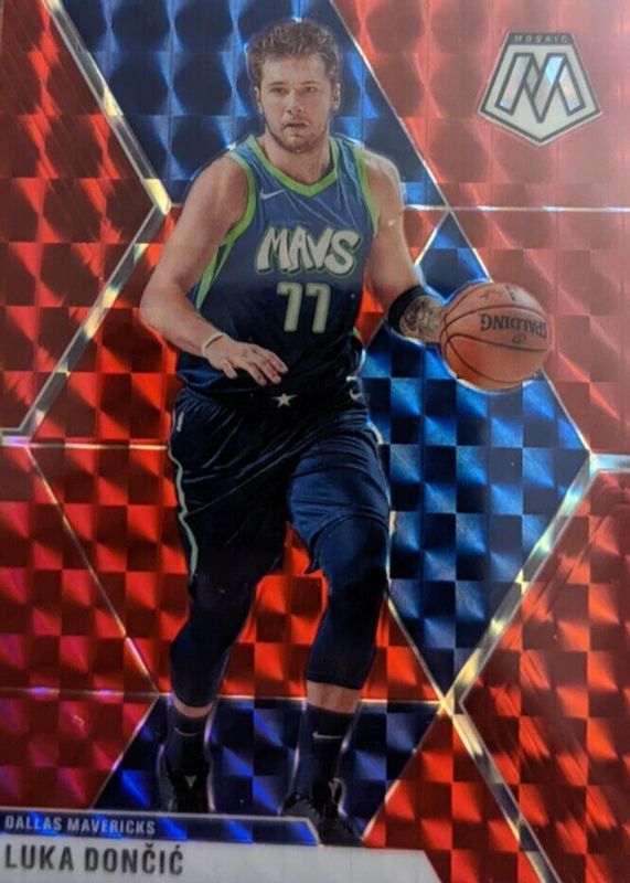 Luka Doncic 2019 Mosaic #44 Red SGC 9