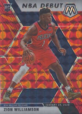 2019 Mosaic #269 NBA Debut - Reactive Orange