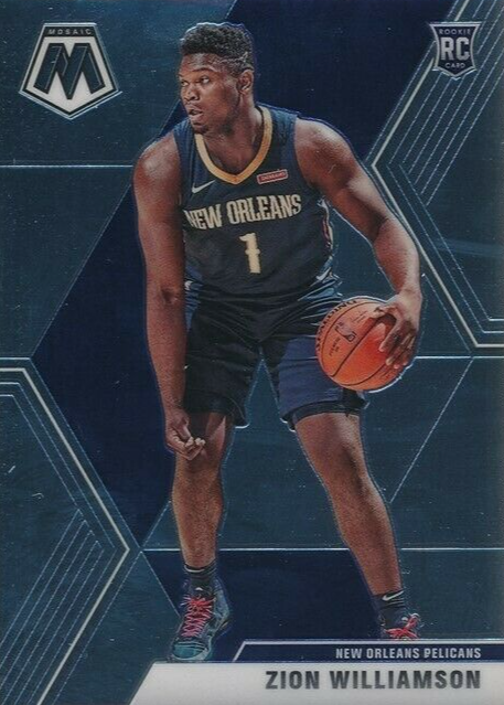 Zion Williamson Rookie Card PSA 9 Mint Panini NBA Hoops RC