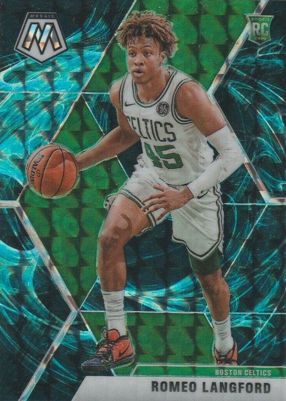 Romeo Langford 2019 Mosaic #233 Genesis /(SSP) Rookie RAW