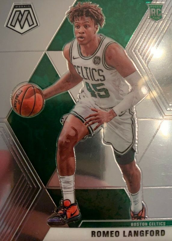 Romeo Langford 2019 Mosaic #233 Base Rookie RAW