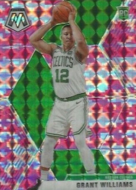 Grant Williams 2019 Mosaic #217 Pink Camo Rookie PSA 10