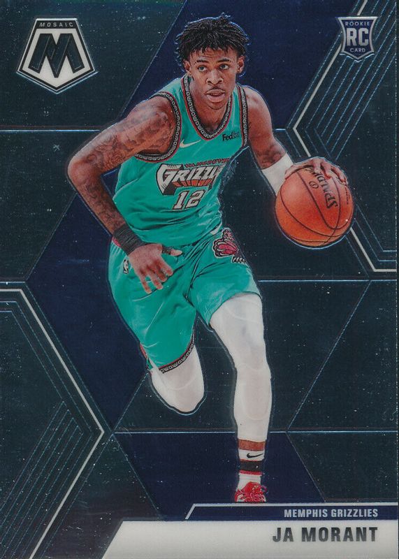 Ja Morant 2019 Mosaic #219 Base Rookie SGC 10