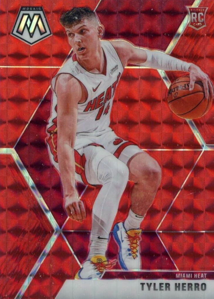 【美品】 Tyler Herro Red Prizms RC /299 2023-24 Panini Prizm - Tyler Herro #32 Red Prizm /299 for