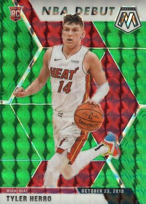 Tyler Herro 2019 Mosaic #223 Pink Camo Price Guide - Sports