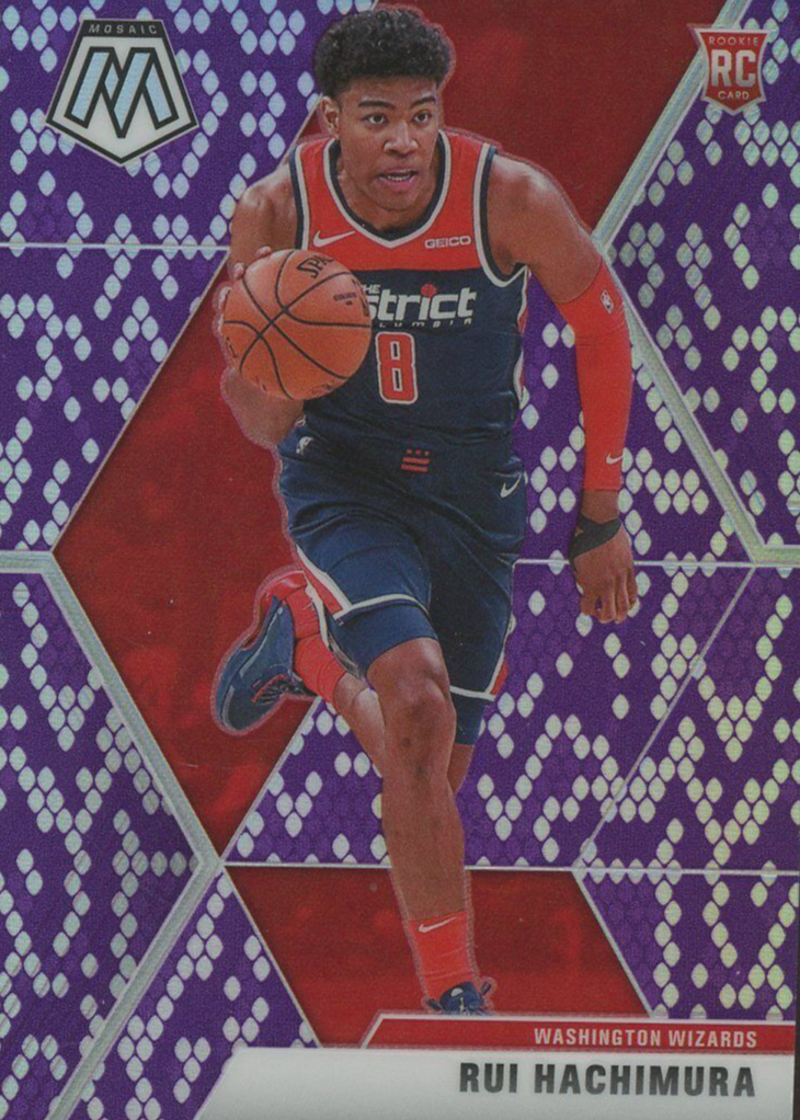 Rui Hachimura 2019 Mosaic #231 Snakeskin Purple /24 Price