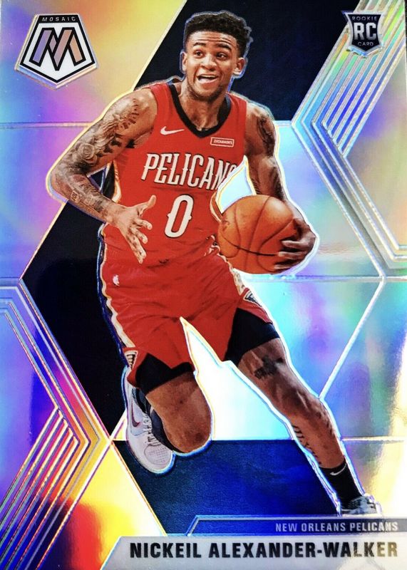 Nickeil Alexander-Walker 2019 Mosaic #205 Silver Rookie RAW