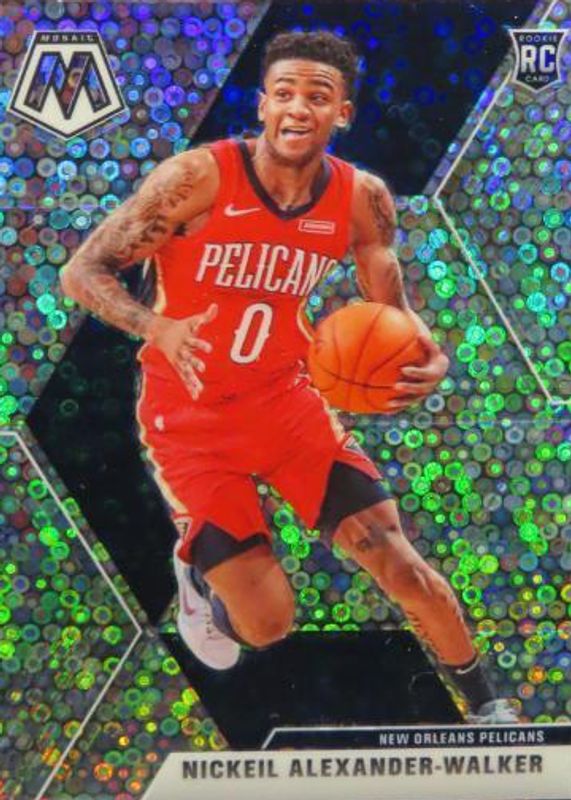 Nickeil Alexander-Walker 2019 Mosaic #205 Fast Break Rookie PSA 10