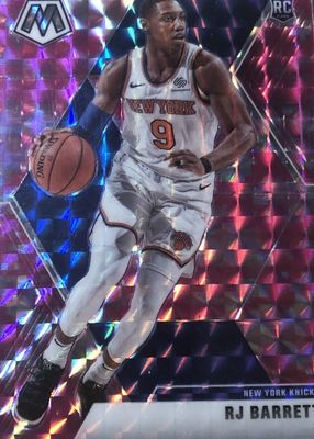 RJ Barrett 2019 Mosaic #229 Reactive Orange Price Guide