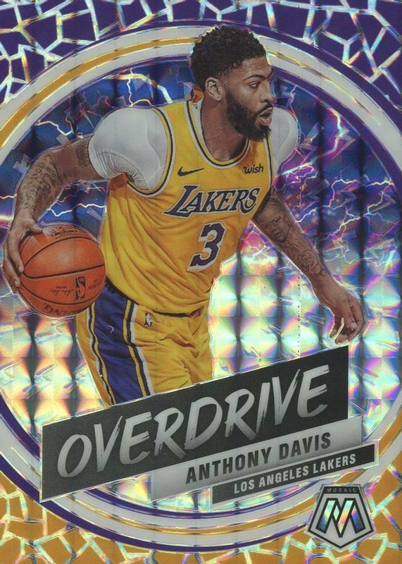 Anthony Davis 2019 Mosaic Overdrive RAW