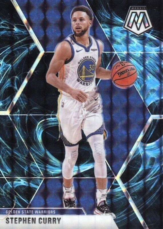 Stephen Curry 2019 Mosaic #70 Genesis /(SSP) PSA 10