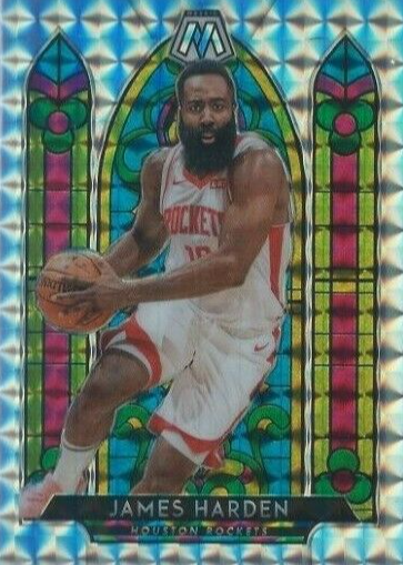2019 Panini Mosaic 和らぐ James Harden/10 PSA10