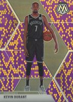 Kevin Durant 2019 Mosaic #1 Snakeskin Purple & Gold /20 Price Guide ...