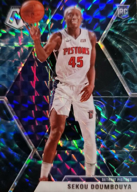 Sekou Doumbouya 2019 Mosaic #243 Genesis /(SSP) Rookie SGC 10