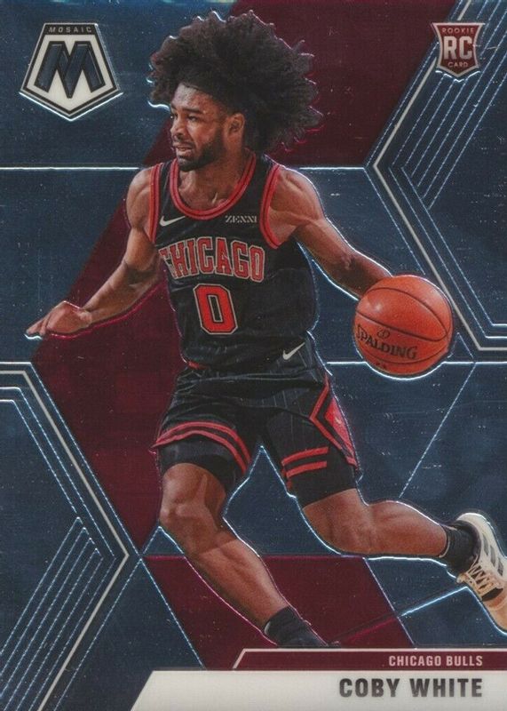 Coby White 2019 Mosaic #211 Base Rookie SGC 10