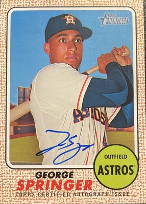 2017 Topps Heritage #ROA-GS Real One Autographs