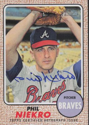 2017 Topps Heritage #ROA-PN Real One Autographs