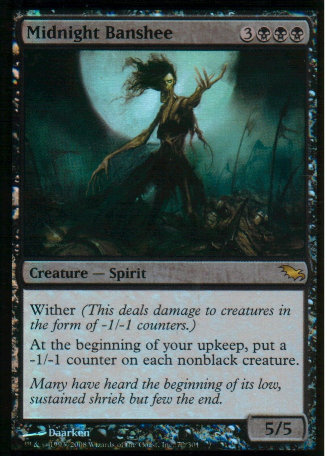 Magic: The Gathering Card - Steel Of The Godhead (Shadowmoor - Common) - View #2