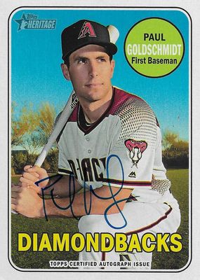 2018 Topps Heritage #ROA-PG Real One Autographs