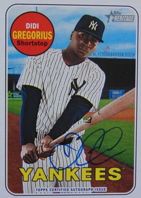 2018 Topps Heritage #ROA-DG Real One Autographs