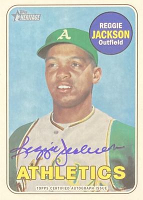 2018 Topps Heritage #ROA-RJ Real One Autographs