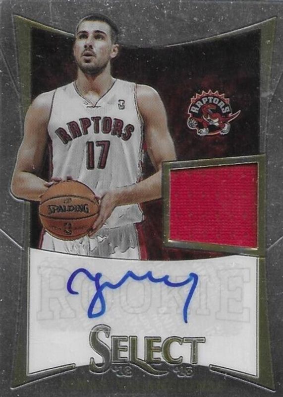 2012 Select #240 Rookie Jersey Autographs (/199)