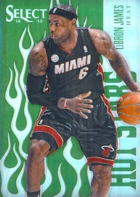 2012 Select #5 Hot Stars - Green /15